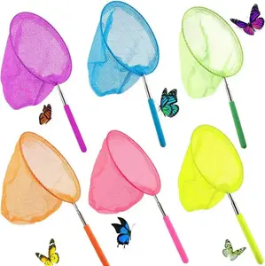 Telescopic Fishing Insect Butterfly Dragonfly Catch Net Outdoor Supplies Aquarium Clean Tools Kids Baby Other Educational Toys