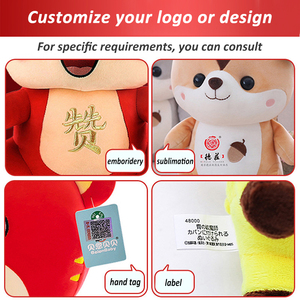 Vente en gros Jouets de renard en peluche personnalisés Jouets en peluche personnalisables - Product Image 4