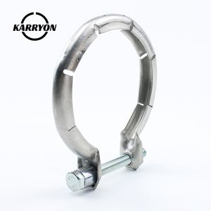 Collier <span class=keywords><strong>de</strong></span> tuyau d'échappement 18308512137, collier <span class=keywords><strong>de</strong></span> serrage en V en acier inoxydable - Product Image 1