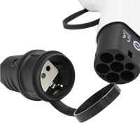 Adaptateurs pour bornes de recharge de véhicules électriques AC, prise Type 2, adaptateur EV, prise latérale vers prise Schuko