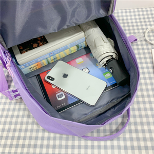 Ensemble de sacs d'école en <span class=keywords><strong>Nylon</strong></span>, 5 pièces, pour adolescentes et filles, sac à dos kawaii, pour enfant, étudiant, nouvelle collection, offre spéciale, - Product Image 6