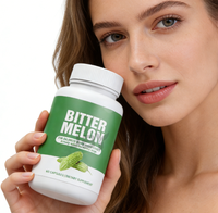 JBY – Capsules d'extrait de melon amer en stock, livraison directe usine, supplément de santé actif vitaminé, vente chaude