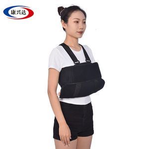 Forearm sling, shoulder and neck brace, arm fracture fixation belt, reinforced new arm sling, gray - Product Image 4