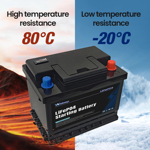 Batería de Arranque LFP de 12V 60Ah/70Ah Compatible con Start-Stop, Arranque en Frío 800CCA DIN 60/DIN 70, Batería de Arranque para SUV - Product Image 1