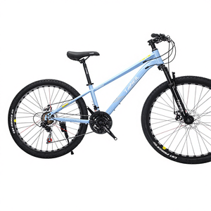 Vélos de montagne de haute qualité, vente chaude, 24 et <span class=keywords><strong>26</strong></span> <span class=keywords><strong>pouces</strong></span>, vélos pour hommes et femmes, double disque, acier à haute teneur en carbone, vélo <span class=keywords><strong>VTT</strong></span> - Product Image 3
