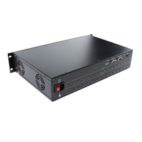 Conmutador de Matriz HDMI SYONG 16x16, Divisor de Video Compatible con Montaje en Rack, Ultra HD 4K30Hz, Puerto RS232 y LAN y Control Remoto IR, HDCP1.4