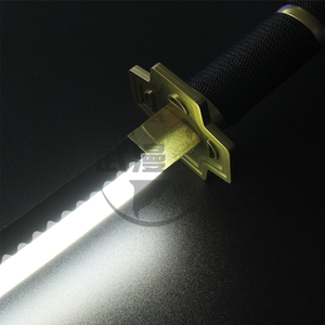 <span class=keywords><strong>Noir</strong></span> Cool One Piece <span class=keywords><strong>Katana</strong></span> Épées Enfants Anime Cosplay Roronoa Zoro Led Épées Jouet - Product Image 2