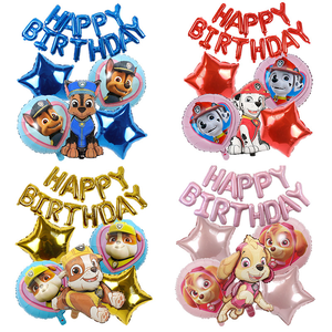 Set <span class=keywords><strong>de</strong></span> Globos <span class=keywords><strong>de</strong></span> Aluminio con Diseño <span class=keywords><strong>de</strong></span> Perrito <span class=keywords><strong>Patrulla</strong></span> y Feliz Cumpleaños para Decoración <span class=keywords><strong>de</strong></span> Fiestas Infantiles - Product Image 2