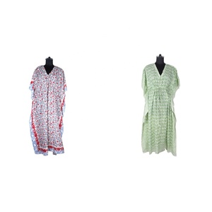 Wholesale India Printed Beach Long <b>Kaftan</b> for Women - Product Image 1