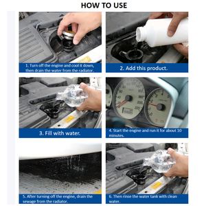 Howshiny H-9914 325ml <strong>Radiator</strong> Flush <strong>Cleaner</strong> for Engine Cooling System Odourless Coolant 24pcs/ctn - Product Image 4