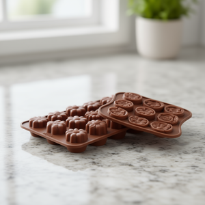 Ensemble de moules à glace en silicone Myrva, 3 pièces, pour des glaçons créatifs en forme de fleurs et de roses - Product Image 2