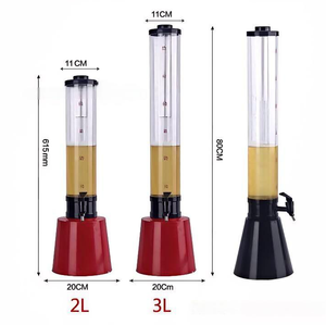 Personalizado Delgado 2L/3L Torre de cerveza de barril Dispensador de <span class=keywords><strong>vino</strong></span> y bebidas Cubos de hielo y tinas elegantes - Product Image 6