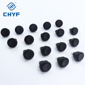 Kcd1 12V <span class=keywords><strong>Mini</strong></span> Vòng Rocker chuyển đổi với đèn LED chiếu sáng ON-OFF 3 pin chuyển đổi chuyển đổi - Product Image 4