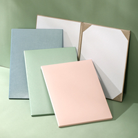Porta Certificados de Cuero PU Personalizado, Carpeta para Documentos y Diplomas con Grabado, Logotipo Personalizado Disponible