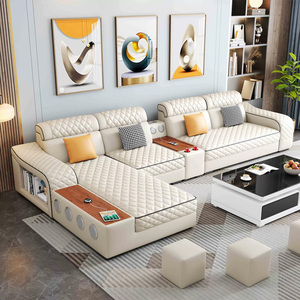 ファブリックソファ 洗濯不要 テクノロジー生地 カウチソファ コーナー型 モダン シンプル リビングルーム 多機能家具 - Product Image 3