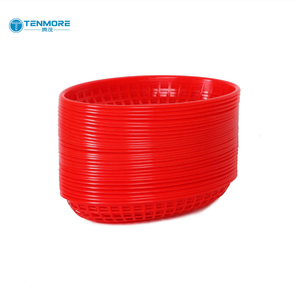 Cestino a Griglia in <span class=keywords><strong>Plastica</strong></span> Facile da Pulire <span class=keywords><strong>per</strong></span> Fast Food, Picnic e Conservazione Domestica - Product Image 1