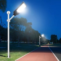 Contrôleur solaire tout-en-un PMW, lampadaire extérieur étanche en aluminium, Led solaire, rue pour jardin, route