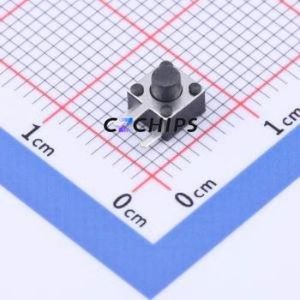 TC-1150DL-4.5H-160 Tactile Switch Through hole Switch Single Pole Single Throw Round Button 1.6N Right Angle Insert - Product Image 1