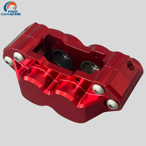 Nuevo Kit <span class=keywords><strong>de</strong></span> Caliper <span class=keywords><strong>de</strong></span> <span class=keywords><strong>Freno</strong></span> <span class=keywords><strong>de</strong></span> Aluminio Anodizado Rojo <span class=keywords><strong>de</strong></span> Alto Rendimiento OEM Caracing <span class=keywords><strong>de</strong></span> 4 Pistones - Certificado ISO9001 con 1 Año <span class=keywords><strong>de</strong></span> Garantía para Uso en Carretera - Product Image 2