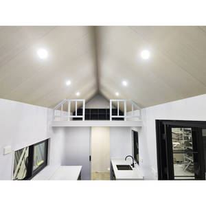 Remorque moderne Glamping Maisons Petite Maison Mobile Home Prêt à Expédier sur Roues Préfabriqué Casas Modernas Conteneur de Roue de Voyage de Voiture - Product Image 5