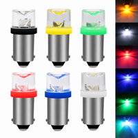 Ampoule LED YD BA9S 6 couleurs, branchement facile, baïonnette, blanc froid, ambre, rouge, bleu, vert, bleu glacé, ampoule de signalisation pour voiture