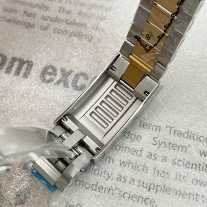 Boîtier de montre 36/39mm Diam-ond Bezel avec verre saphir et bracelet président en acier inoxydable pour mouvement NH35 NH36 - Product Image 5