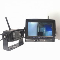 Caméra numérique sans fil 2.4G, moniteur de véhicule, chariot élévateur, avec écran de 7 pouces 1024x600, pour Bus et camion, 24V