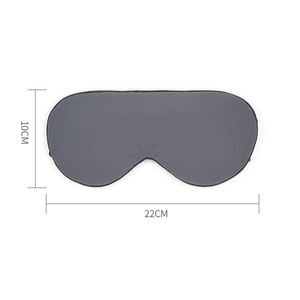 หน้ากากปิดตาผ้าซาตินสีสันสดใสพร้อมสายรัดยางยืด สำหรับโรงแรม ใช้เป็นของขวัญโลโก้ธุรกิจเพื่อการส่งเสริมการขาย ช่วยบรรเทาอาการเมื่อยล้าที่เกี่ยวข้องกับการนอนหลับ - Product Image 5