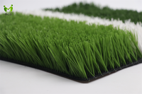 Zugelassener Fußball-Kunstrasen-Rasen teppich 60mm für Fußball