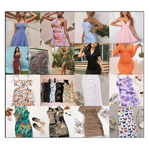 Robe d'été pour femme de qualité supérieure, style élégant, en polyester/coton, grande réduction, vente de liquidation en gros - Product Image 6