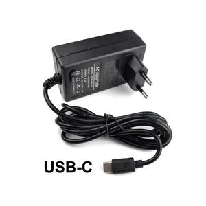 Ac Dc 12v 1a電源ウォールマウントアダプターと米国Eu Au英国プラグ電源アダプター12v 2a USB-C