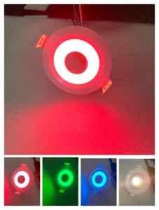 Foco Empotrable de Techo Benory Tuya Zigbee DMX RGBW Regulable de 12W 24V CCT 2700K 6000K para Loxone Dali KNX GVS <span class=keywords><strong>Homematic</strong></span> Electrónico - Product Image 4
