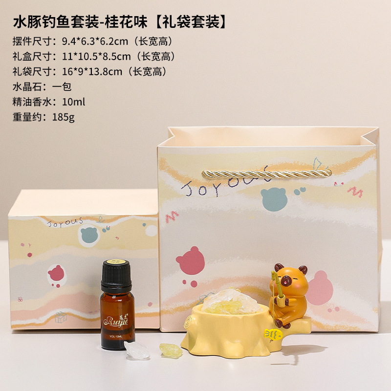 Coffret cadeau pêche au capybara