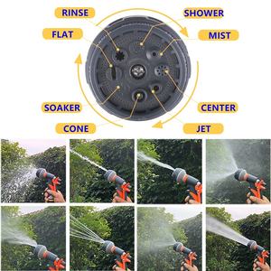 Pistolet à eau multifonction réglable à 8 modèles pour tuyau d'arrosage pour l'irrigation de la pelouse de lavage de voiture - Product Image 3