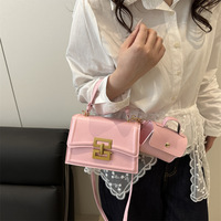 Nouveau Sac à Main Polyvalent Deux Pièces Printemps/Été 2026 en Cuir PU pour Femme – Sac Bandoulière Tendance
