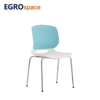 Chaise de bureau en plastique empilable EGROspace pour conférences, formation et visiteurs – Mobilier moderne