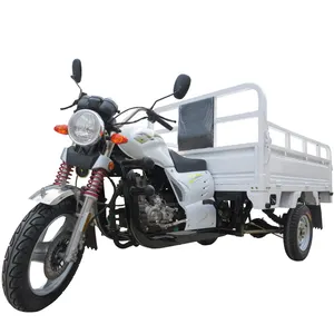 Afrikaanse Nieuwe Hot 3 Wiel Pick Up Cargo Driewieler Tuk Tuk Driewielige Motorfiets 200cc Moto Driewieler