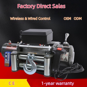 Cabrestante Eléctrico de Cable de Acero de Alta Calidad de 12 V, 12000 Libras, 13500 Libras, con Control Inalámbrico <span class=keywords><strong>para</strong></span> Automóviles <span class=keywords><strong>4x4</strong></span> - Product Image 4
