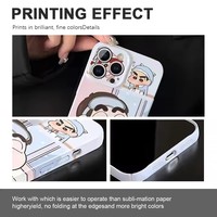 Impresora de Fundas para Teléfonos con Sublimación 3D, Impresora de Transferencia de Calor Mini para Diseños Personalizados de Fundas para Móviles