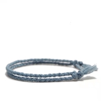 Amiu — bracelet en coton tissé pour le tibétain, cordon ajustable, coloré, vente en gros