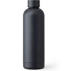 Botella de Agua Deportiva Reutilizable de Acero Inoxidable con Aislamiento al Vacío, Personalizada con Logotipo en Color, 500 ml, Mantiene la Temperatura de 12 a 24 Horas, Moderna - Product Image 1