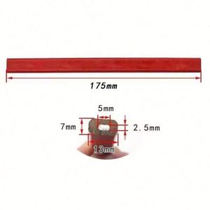 Crayons plats personnalisés de forme carrée en bois de tilleul de 24 cm pour charpentier, crayons de construction - Product Image 6