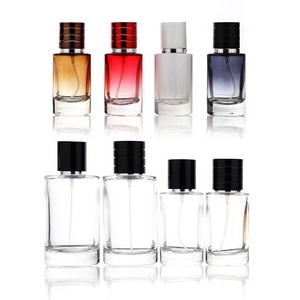 Offre Spéciale bouteille de parfum de luxe ronde vide 30ml 50ml 100ml atomiseur en verre avec forme de cylindre écologique - Product Image 2