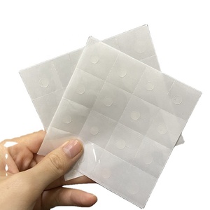 Pegamento redondo de 12 puntos de 0,4mm de espesor, círculos pegajosos fuertes, troquel <span class=keywords><strong>fijo</strong></span> sin rastro, transparente, corte de doble cara, puntos pegajosos - Product Image 2