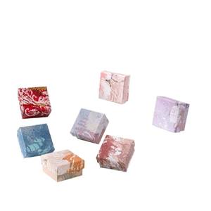 Fashion Pink Flower Irregular Paper <b>Box</b> for Jewelry Packaging for <b>Bracelets</b> Earrings Rings Stamping Watch Glasses - Product Image 6