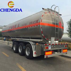 Semi-remorque citerne de transport d'huile et de carburant en acier inoxydable de 40 000, 45 000, 50 000 litres - Product Image 3