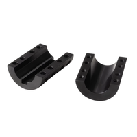 Accouplement à mâchoires rigide et flexible en alliage d'aluminium, conception étoile, pour moteur servo, accouplement à vis, OEM, alésage 30mm, 1000