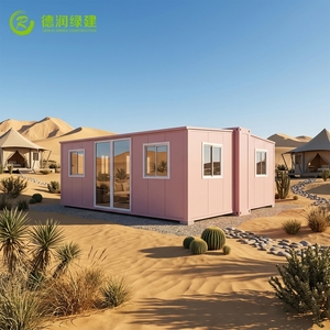 Casa Espandibile <span class=keywords><strong>a</strong></span> Doppia Ala con 2 Camere da Letto e Cucina per Vivere Modernamente e per <span class=keywords><strong>Case</strong></span> Vacanza Private nei Parchi Glamping nel Deserto - Product Image 1