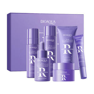Novedades al por Mayor, Kit de Cuidado de la Piel de 6 Piezas, Hidratante, Antiarrugas, Reafirmante, Blanqueador, Set de Cuidado de la Piel con Retinol - Product Image 1
