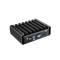 BKHD L Factory Direct G31 J4125 4*2.5G Mini PC sans ventilateur silencieux doux routeur pare-feu Pfsense iKuai routeur OS SFP + routeur de bureau